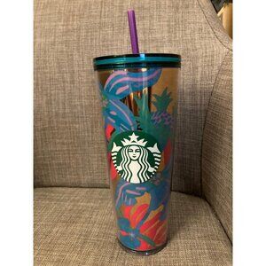 Starbucks Summer 2022 Forest Green Tumbler